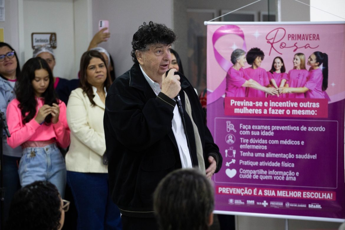 aberta em volta redonda a campanha primavera rosa com conscientização sobre a saúde da mulher cris oliveira pmvr
