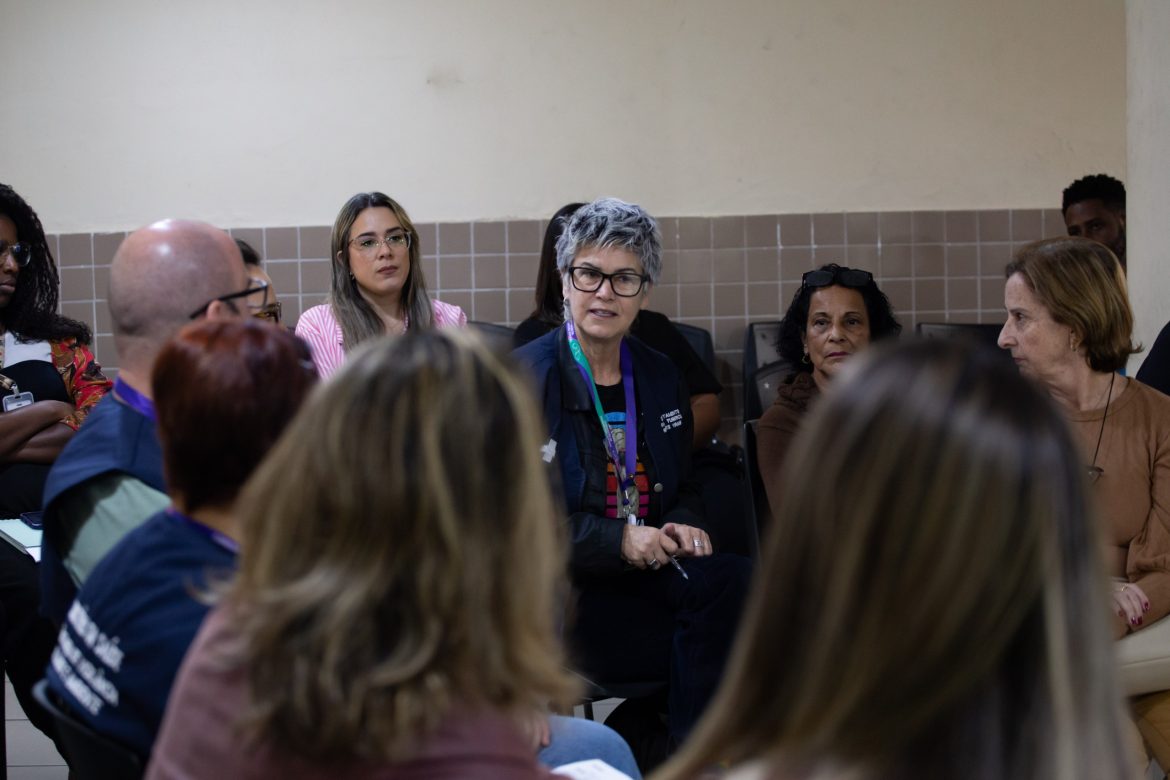 ações da sms vr para eliminação da transmissão vertical de hiv e sífilis são avaliadas pelo ministério da saúde cris oliveira pmvr11