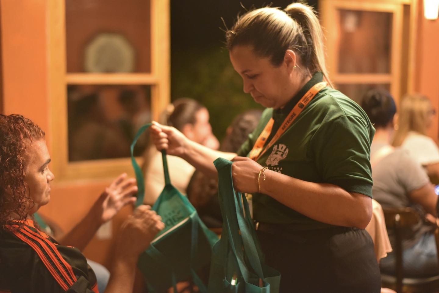 aula prática do projeto capacita itatiaia divulgação redes sociais