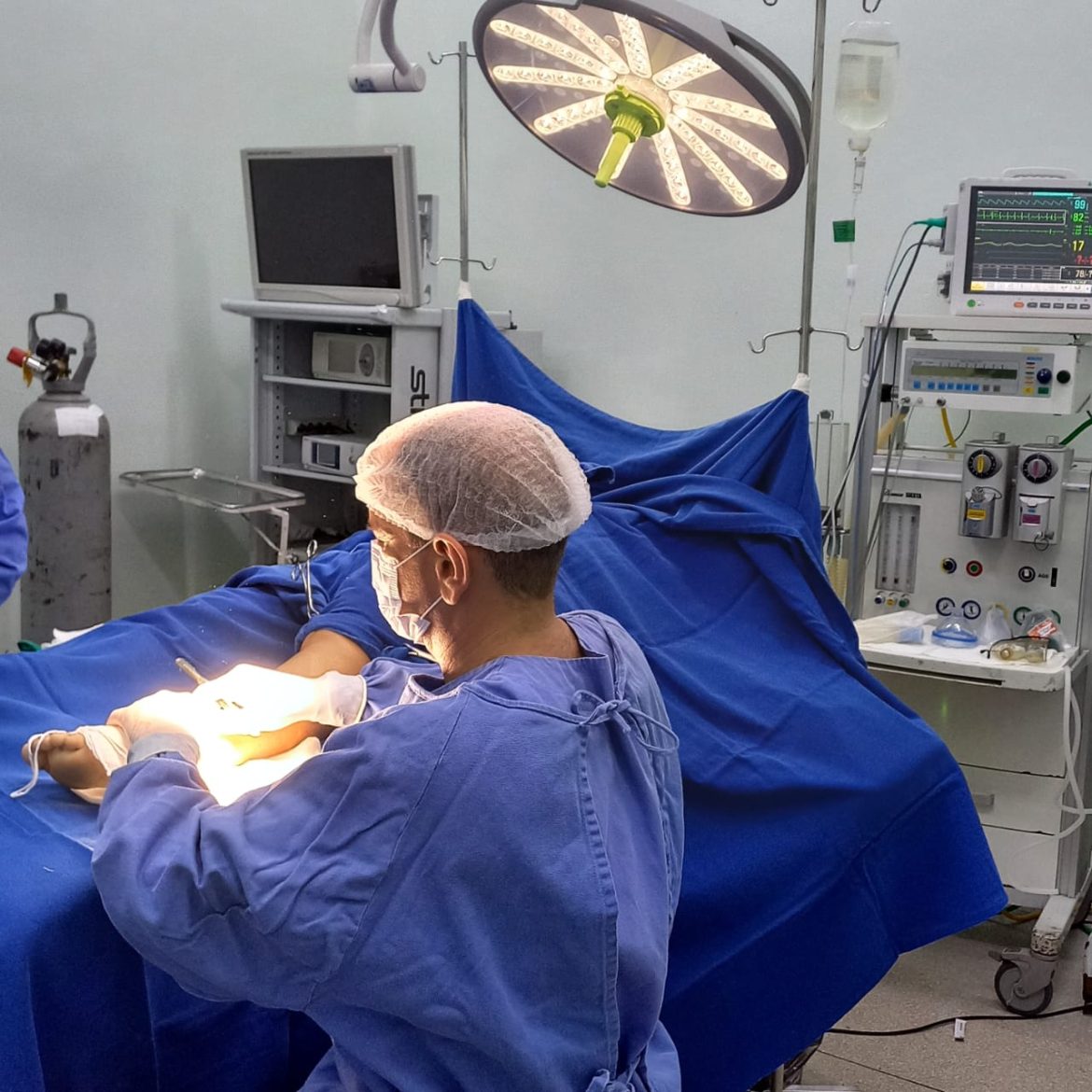 novo mutirão do hospital são joão batista realiza cirurgia pulmonar divulgação pmvr