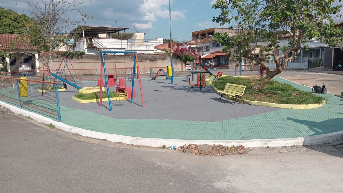 secretaria de obras de volta redonda revitaliza mais praças em três bairros divulgação pmvr
