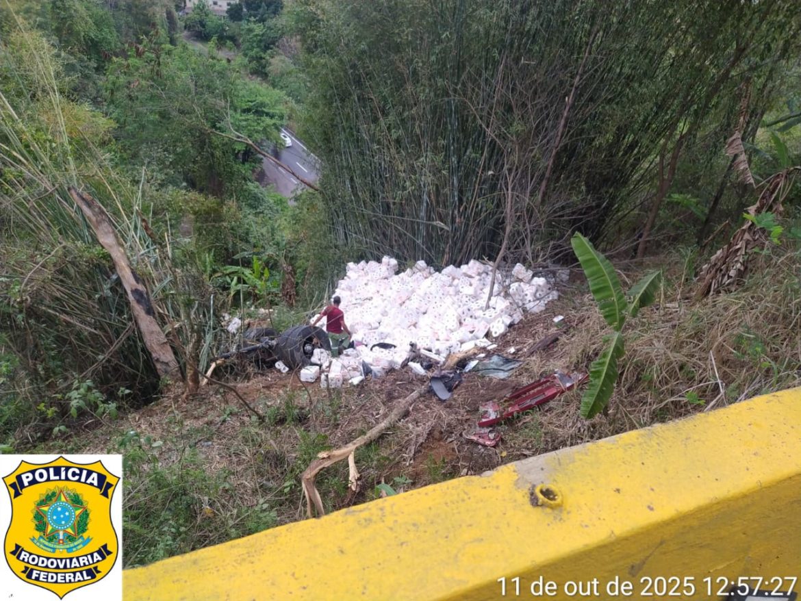 14 polÍcia homem morre em acidente com caminhão na serra das araras divulgaÇÃo112