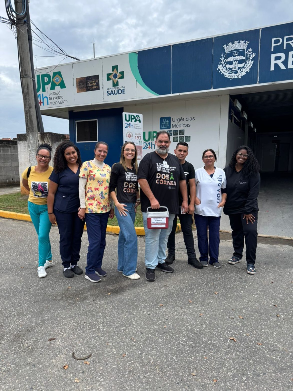 captação de tecidos para transplante é realizada no banco de olhos de volta redonda divulgação btoh1