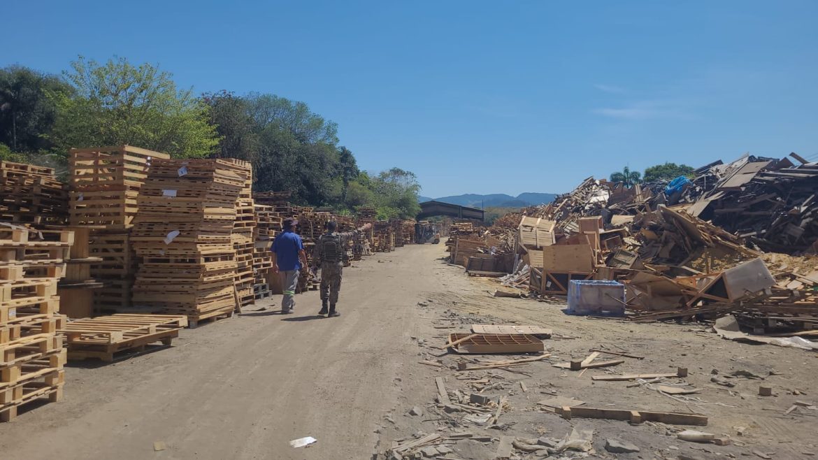 denúncia feita ao programa linha verde leva polícia a fiscalizar empresa em porto real divulgação11