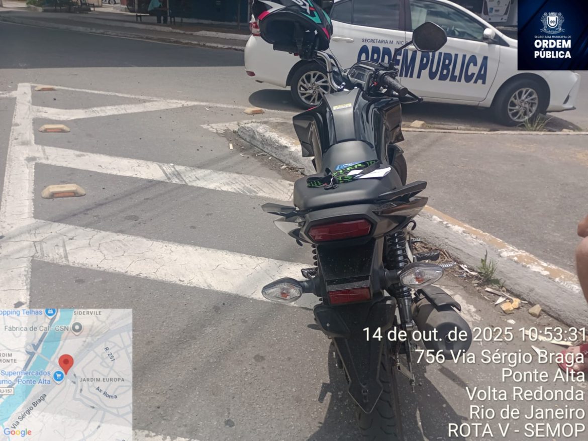 dez condutores de moto sem habilitação são autuados em operação das forças de segurança em volta redonda divulgação pmvr111 dez condutores de moto sem habilitação são autuados em operação das forças de segurança em volta redonda divulgação pmvr111