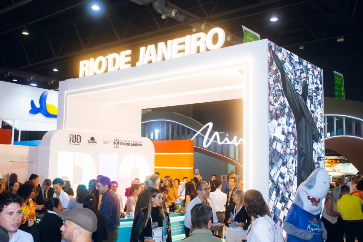 estande do estado do rio de janeiro na fit américa latina ascom setur rj