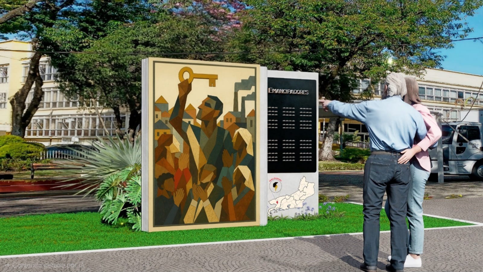 homenagem aos emancipadores de vr divulgação pmvr