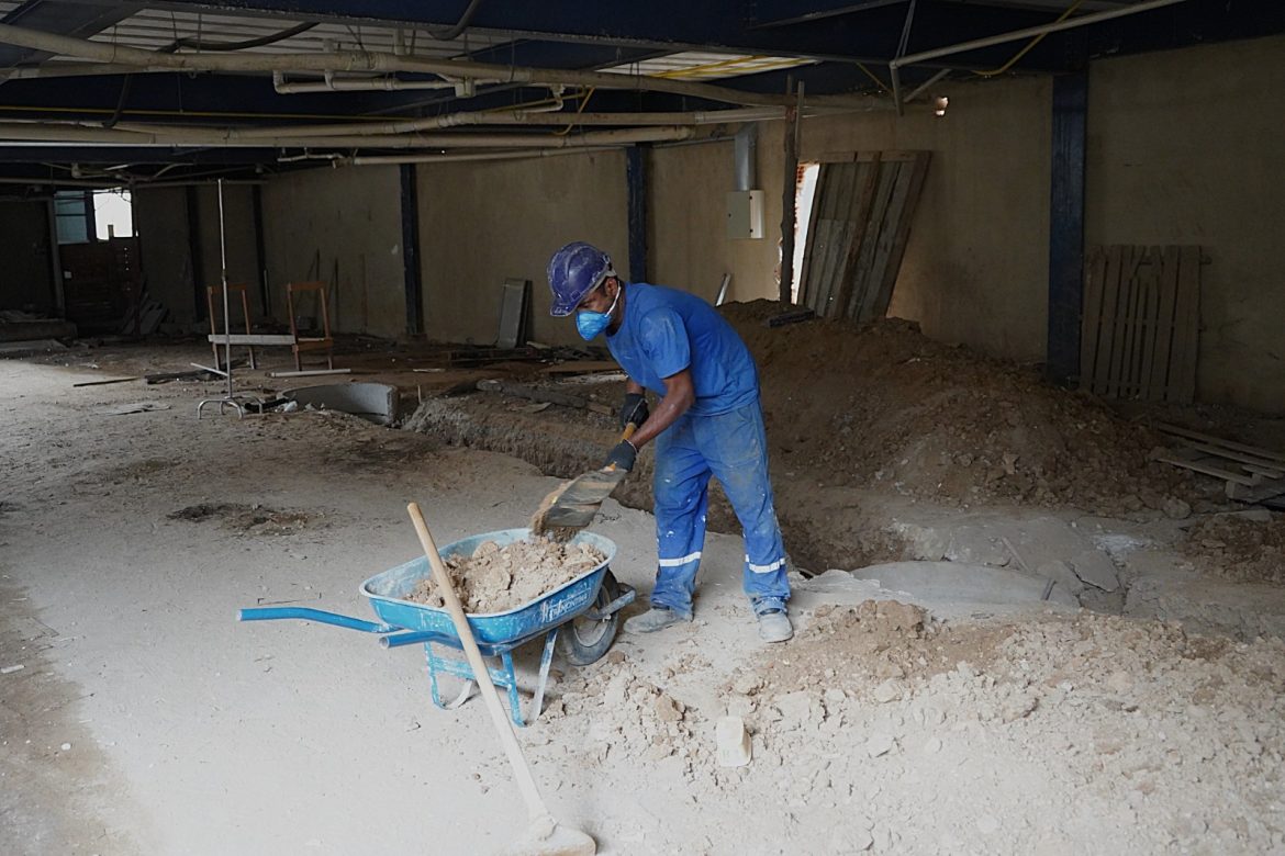 parte externa da alvenaria das obras do futuro hospital da criança de volta redonda está finalizada geraldo gonçalves pmvr11 parte externa da alvenaria das obras do futuro hospital da criança de volta redonda está finalizada geraldo gonçalves pmvr11