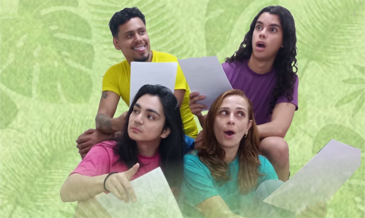 pequenas leituras, como atores do estudarte, terá novo episódio no domingo