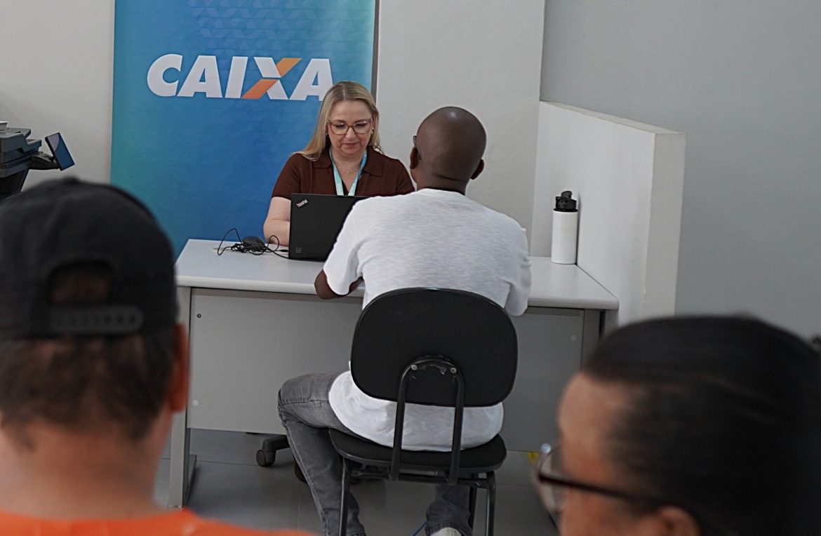 posto de serviços da caixa econômica é implantado na subprefeitura do santo agostinho, em vr geraldo gonçalves secom