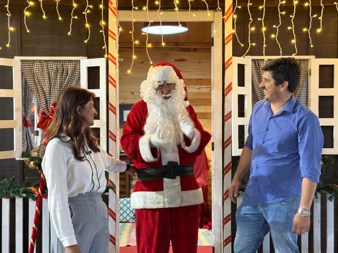 casinha do papai noel e vive noite de emoção com concerto da orquestra light na estrada joão vitor dias secom''