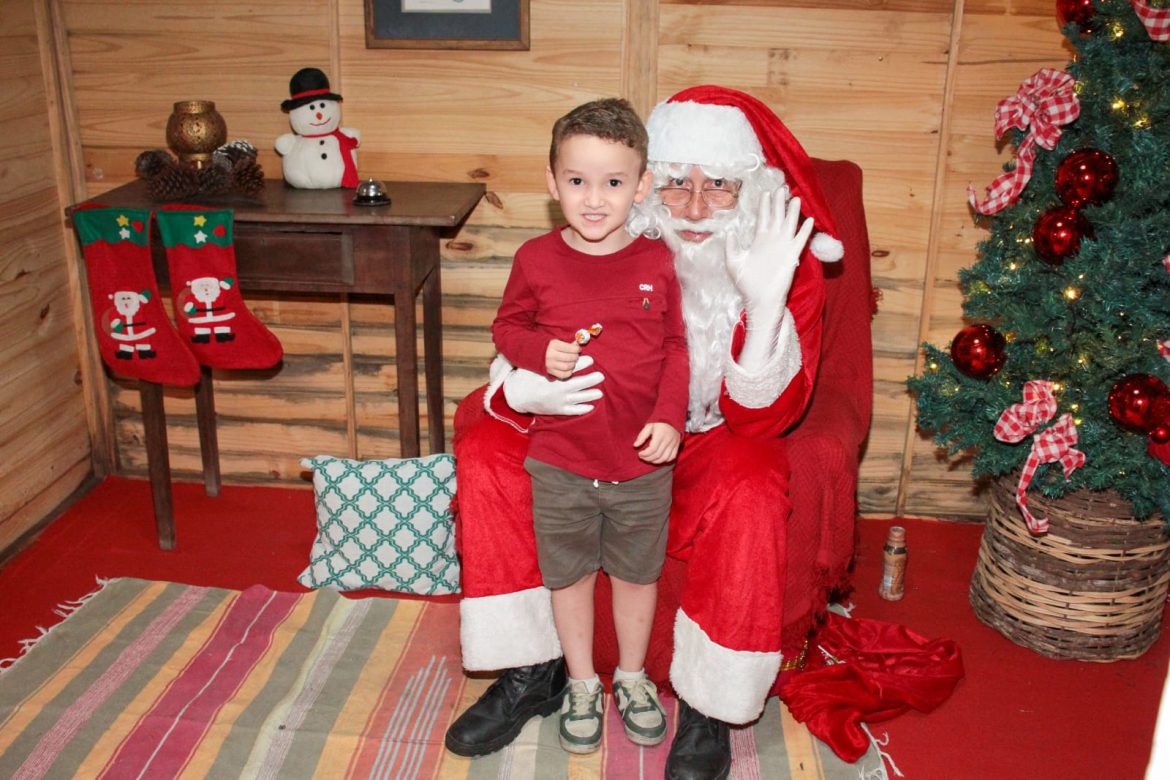 casinha do papai noel e vive noite de emoção com concerto da orquestra light na estrada joão vitor dias secom'
