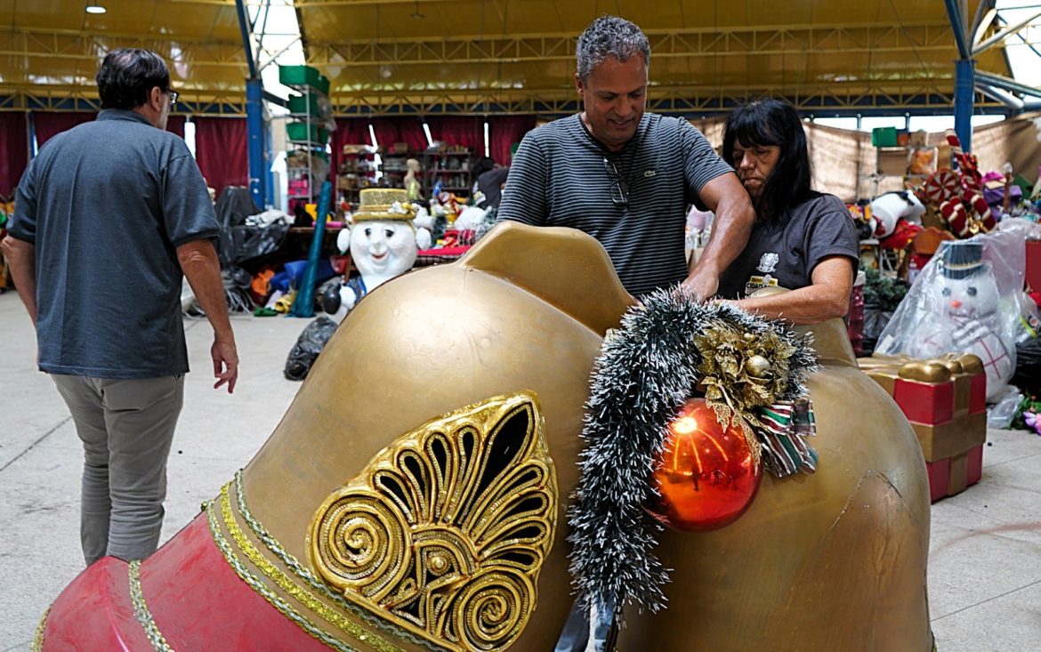 clima de natal já toma conta de volta redonda geraldo gonçalves secom 1