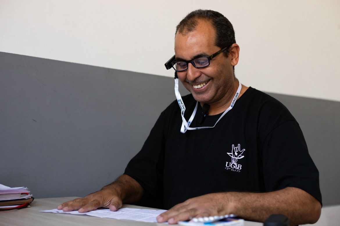 estudante cego do projeto ‘diploma cidadão’ em volta redonda tem rotina transformada cris oliveira secom