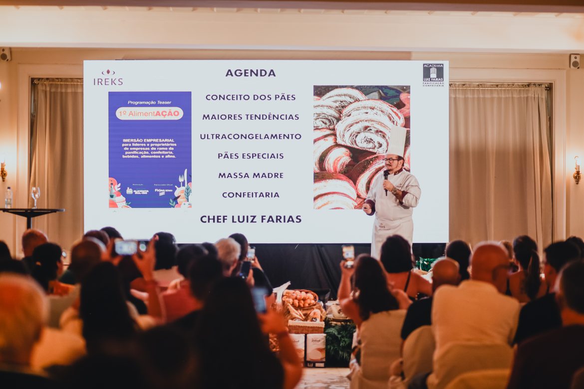 luiz farias, eleito o melhor chef confeiteiro do mundo, participou da primeira edição.