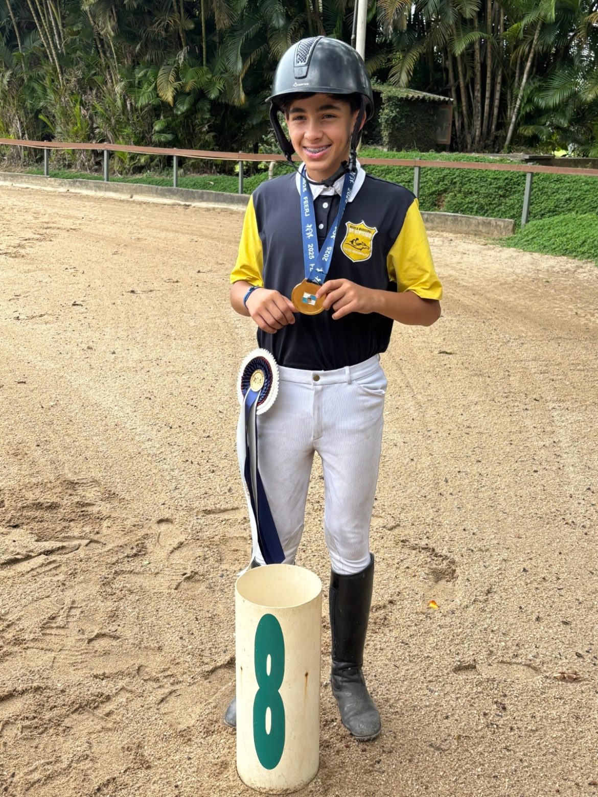 notas ouro para aluna de vr na ix etapa estadual divulgação secom