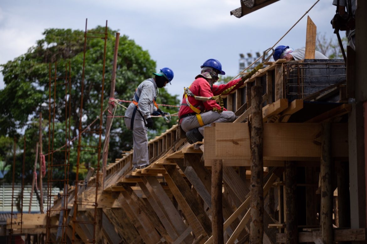 obras da nova sede da secretaria de educação prosseguem com a parte estrutural cris oliveira secom1