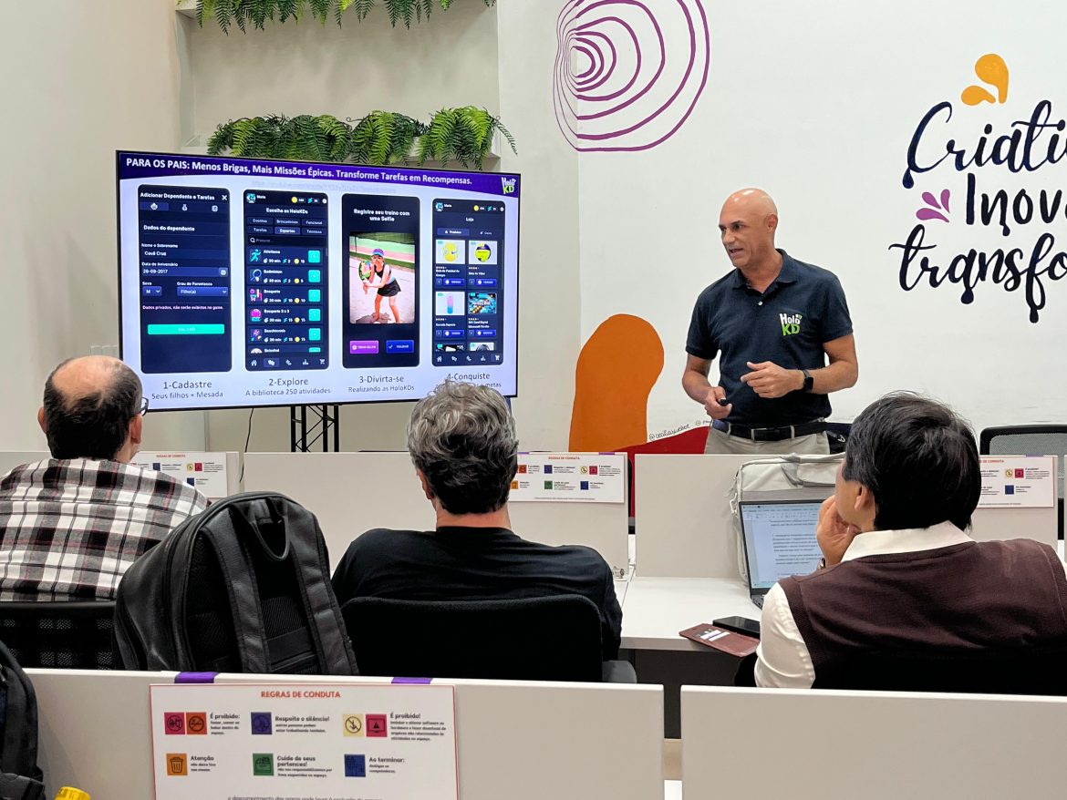 programa ‘vírgula startups’ para acelerar aplicativo que conecta tecnologia e bem estar tem partcipação de morador de volta redonda divulgação secom