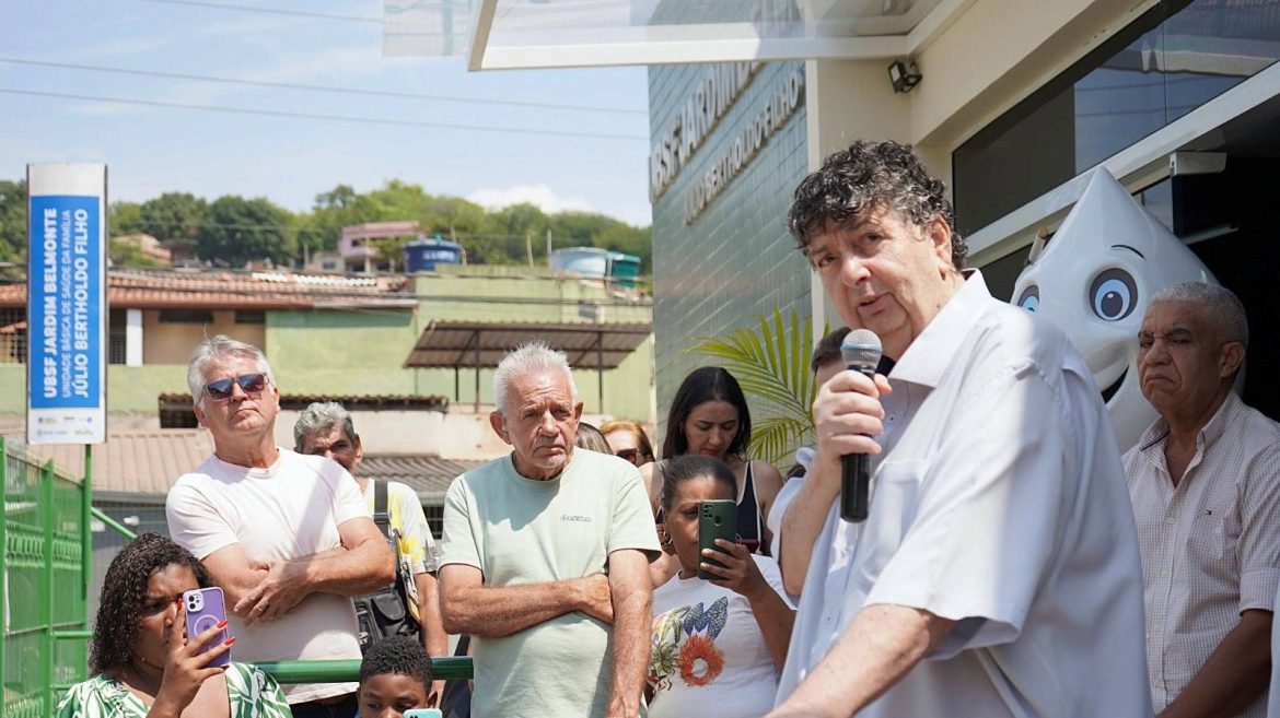 ubsf jardim belmonte é entregue aos moradores totalmente revitalizada geraldo gonçaves secom