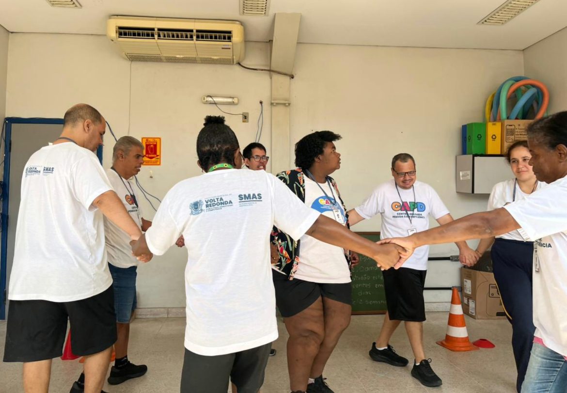 usuários do caped de volta redonda se apresentam nesta quarta feira, dia 19, no teatro gacemss divulgação secom