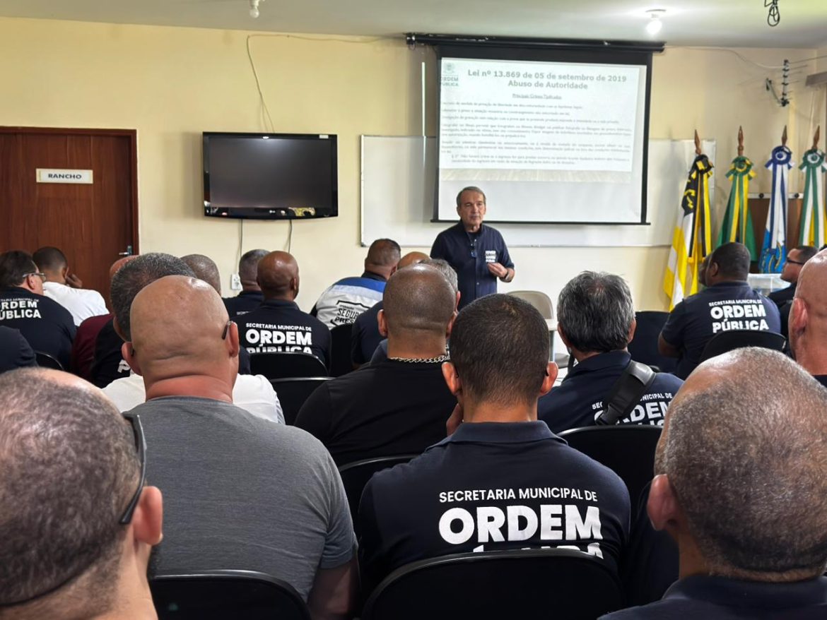 equipes de operações da ordem pública de volta redonda são capacitadas divulgação semop 1