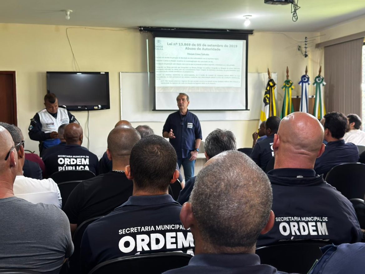 equipes de operações da ordem pública de volta redonda são capacitadas divulgação semop