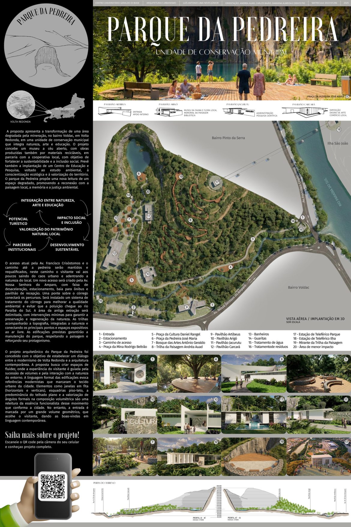 pedreira da voldac vira polo de estudos e inspira projeto de parque ambiental em volta redonda divulgação1