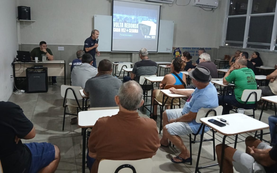 prefeitura e setor comercial de volta redonda discutem melhorias na segurança do santo agostinho divulgação semop