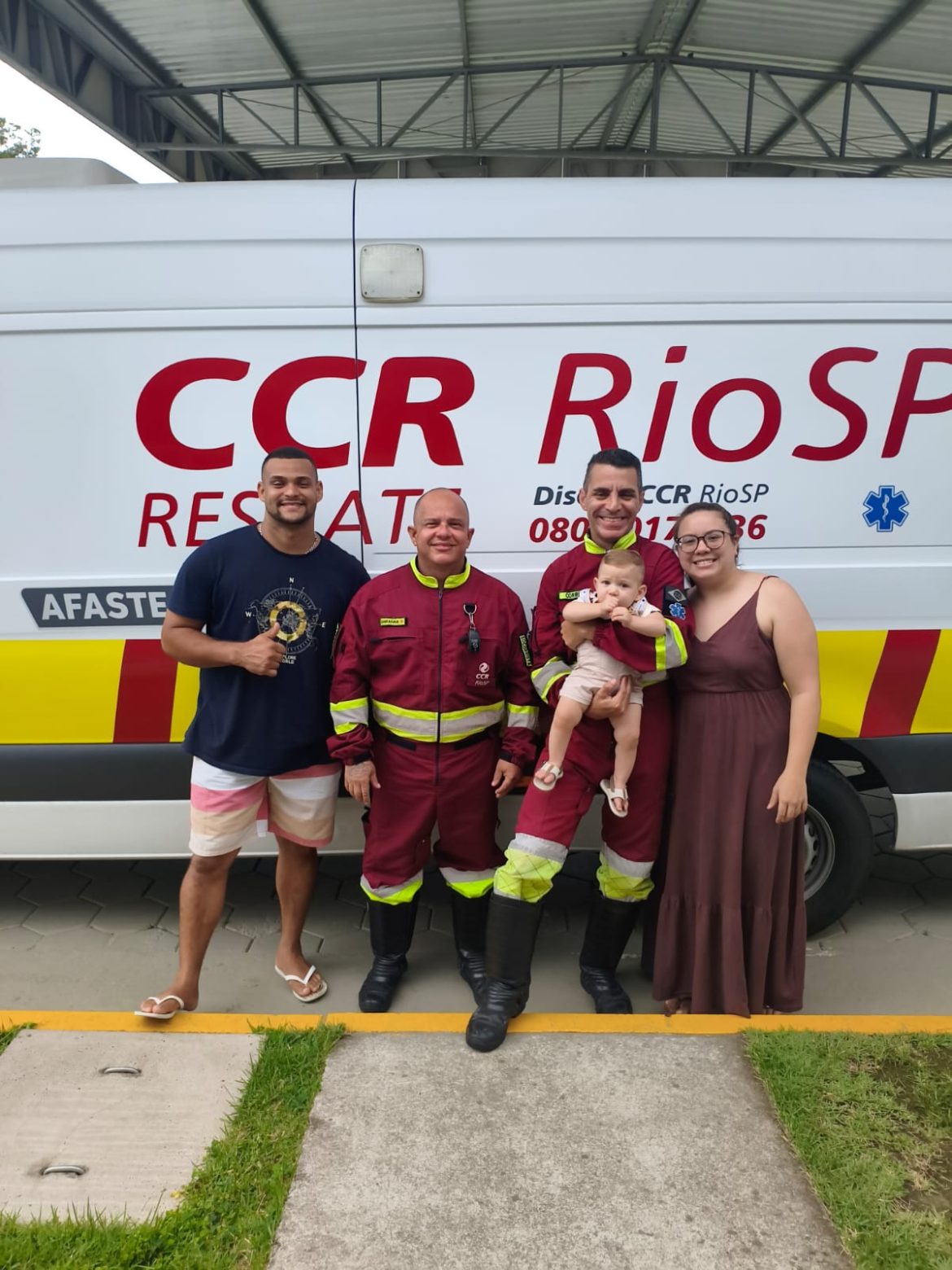 resgate rápido na rio santos salva bebê de nove meses em angra dos reis divulgação