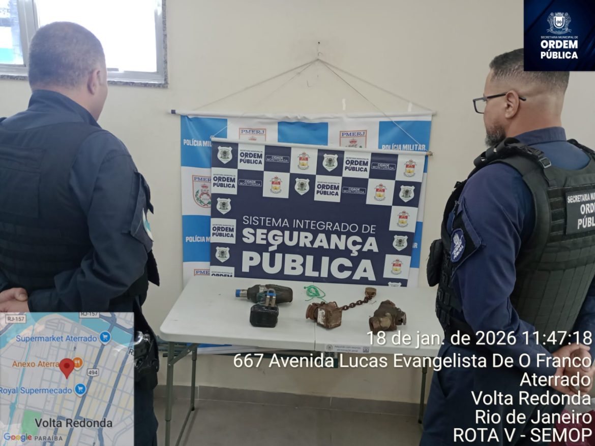 26 polÍcia sistema integrado de segurança flagra furto e detém dois homens –divulgaÇÃo semop