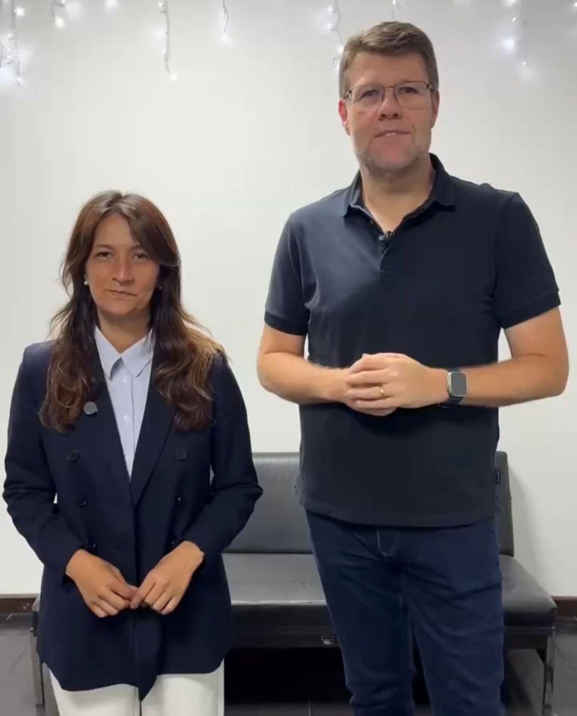 a prefeita de barra do piraí kátia miki e p secretário de estado de turismo gustavo tutuca crédito joão miguel junior