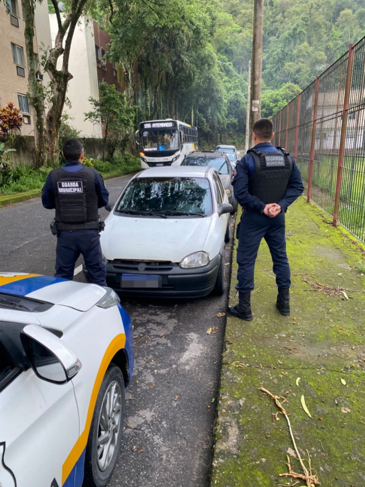 ações integradas resultam na recuperação de dois veículos furtados em volta redonda divulgaÇÃo semop1