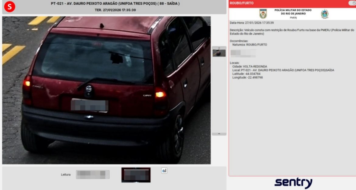 ações integradas resultam na recuperação de dois veículos furtados em volta redonda divulgaÇÃo semop11