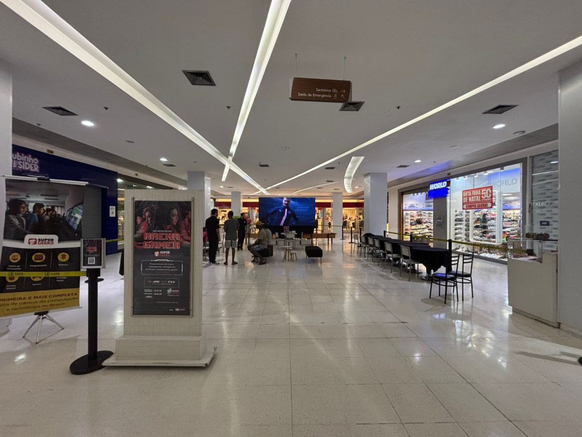 arena gamer anima férias escolares no sider shopping, em volta redonda divulgação