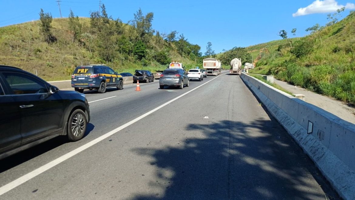 engavetamento na dutra em bm divulgação