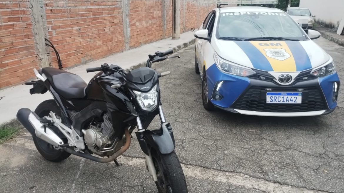 moto roubada é recuperada em ação integrada em volta redonda divulgação semop