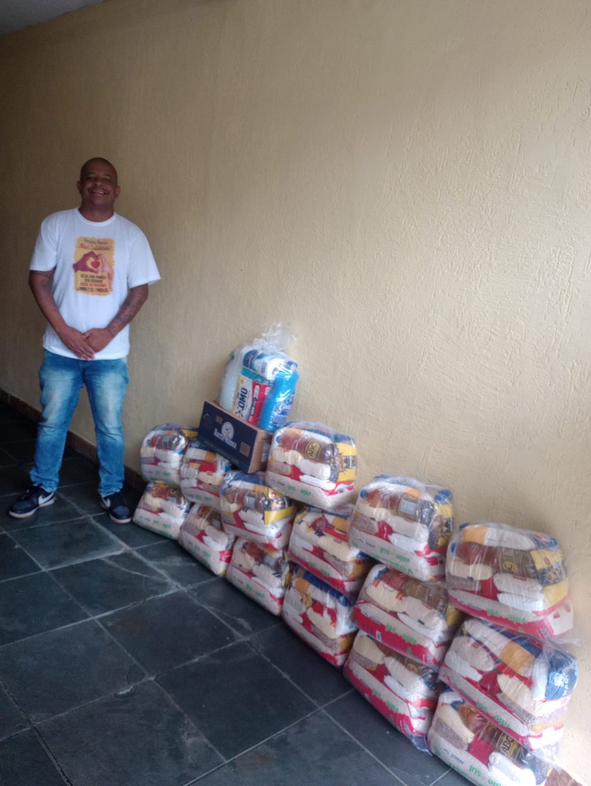 solidariedade leva ajuda a famílias de rio claro afetadas pelas chuvas na região divulgação