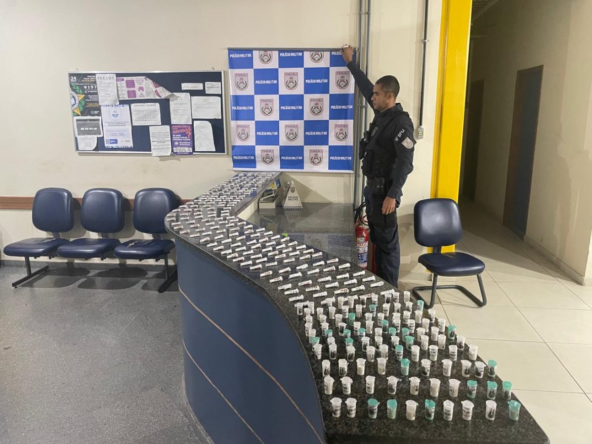 srogas apreendidas em valeça