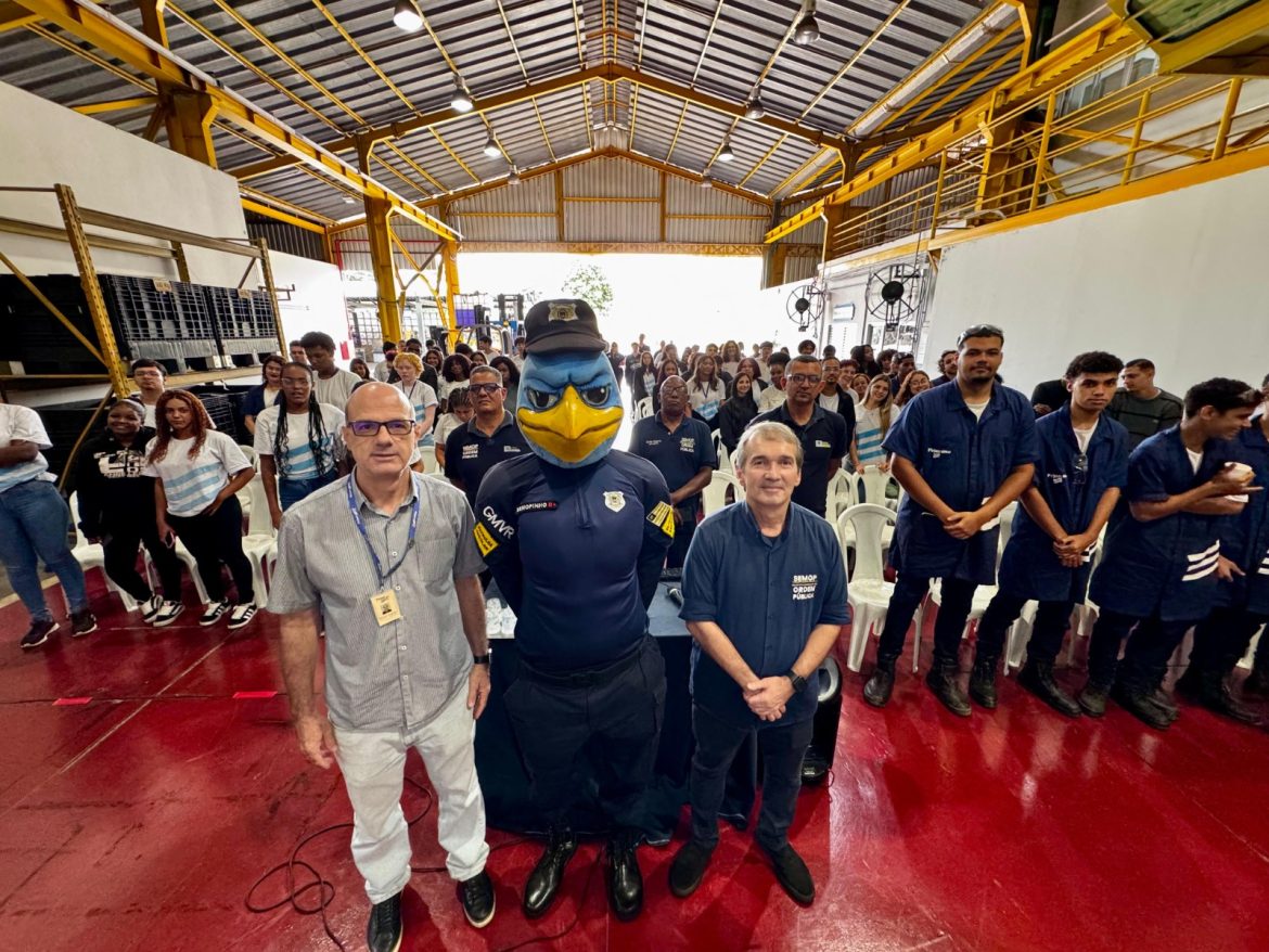 ordem pública, volta redonda, amplia diálogo e leva informação sobre segurança pública a todas as idades divulgação semop1