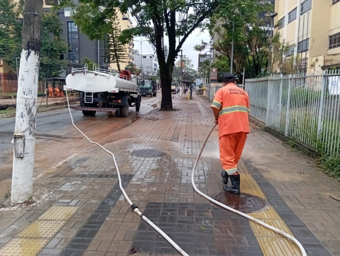 prefeitura de volta redonda intensifica limpeza e manutenção após tempestade divulgação secom111