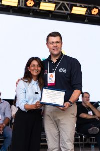 a prefeita de barra do piraí, katia miki, e o secretário de estado de turismo, gustavo tutuca, foram os afitriões do evento crédito ascom setur rj