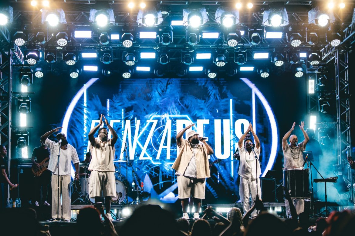 o grupo benzadeus abriu os shows do palco principal neste domingo (8) crédito ascom setur rj